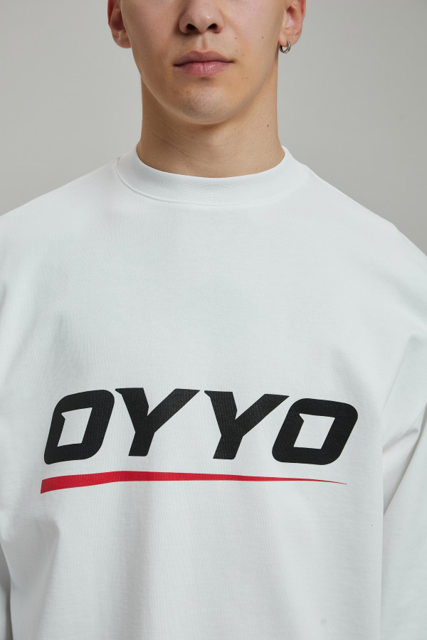 Лонгслив OYYO RACER RED белый S