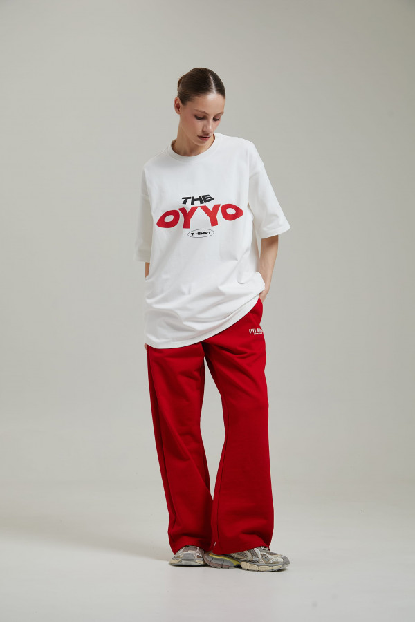 Футболка OYYO THE OYYO RED белая L